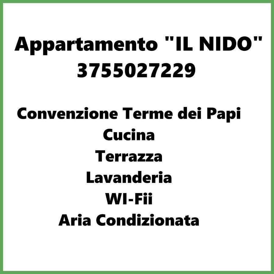 Appartamento Il Nido Viterbo Exterior foto